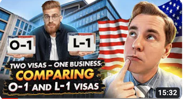 O-1 VS L-1: Which visa is easier to open a business in the U.S? US IMMIGRATION